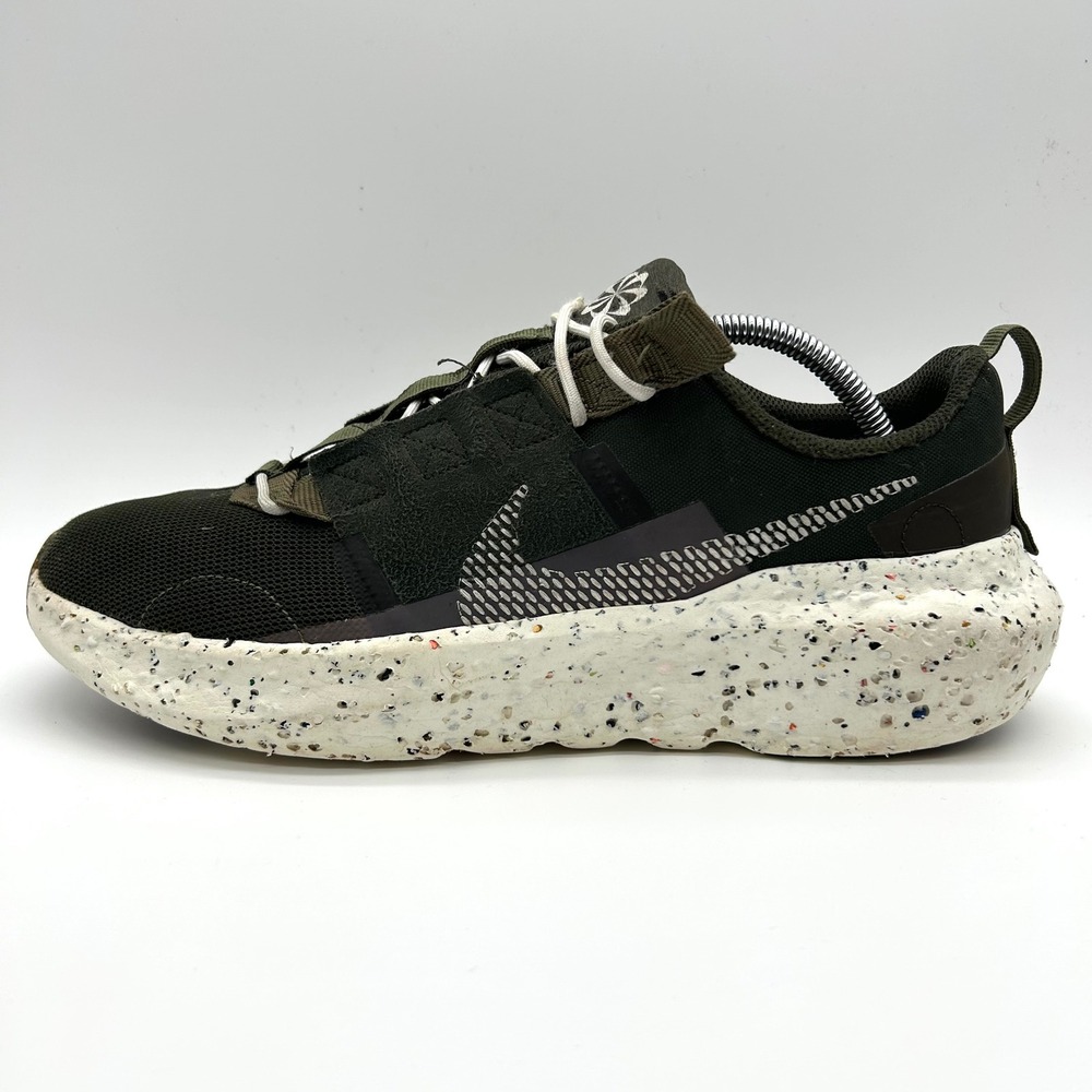 Nike Crater Impact Sneaker Men 11.5 Sequoia Olive Green Running Shoes DB2477-300